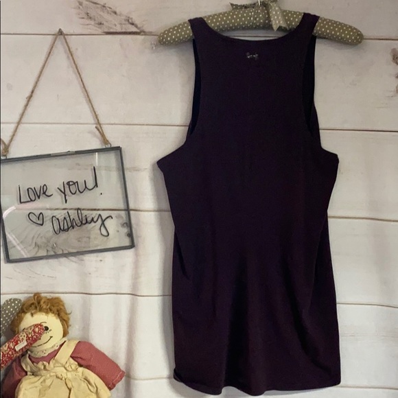 Under Armour; Plum; Tank Top; Athletic Shirt; L - Picture 2 of 7